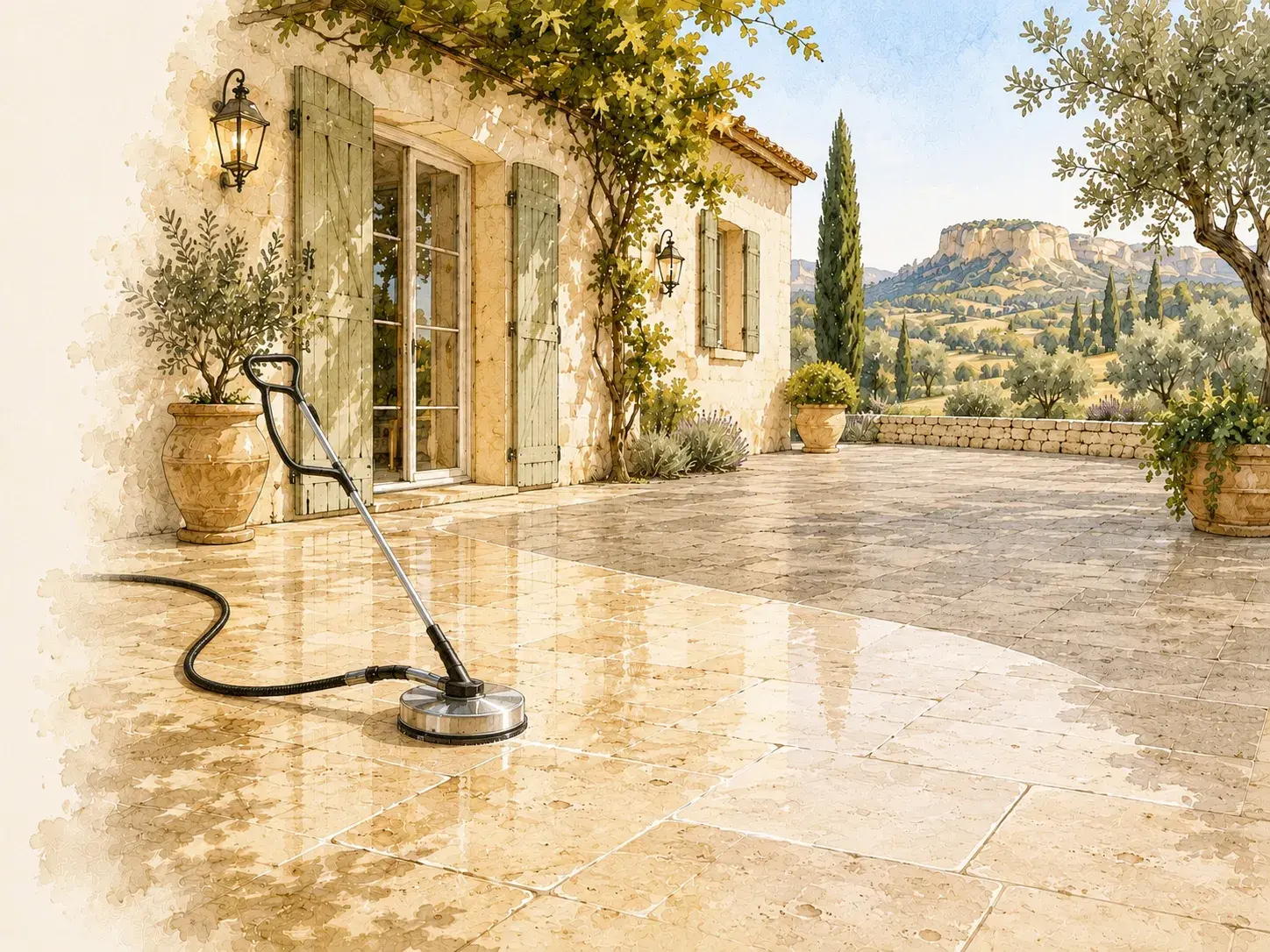 Comment entretenir votre terrasse en hiver